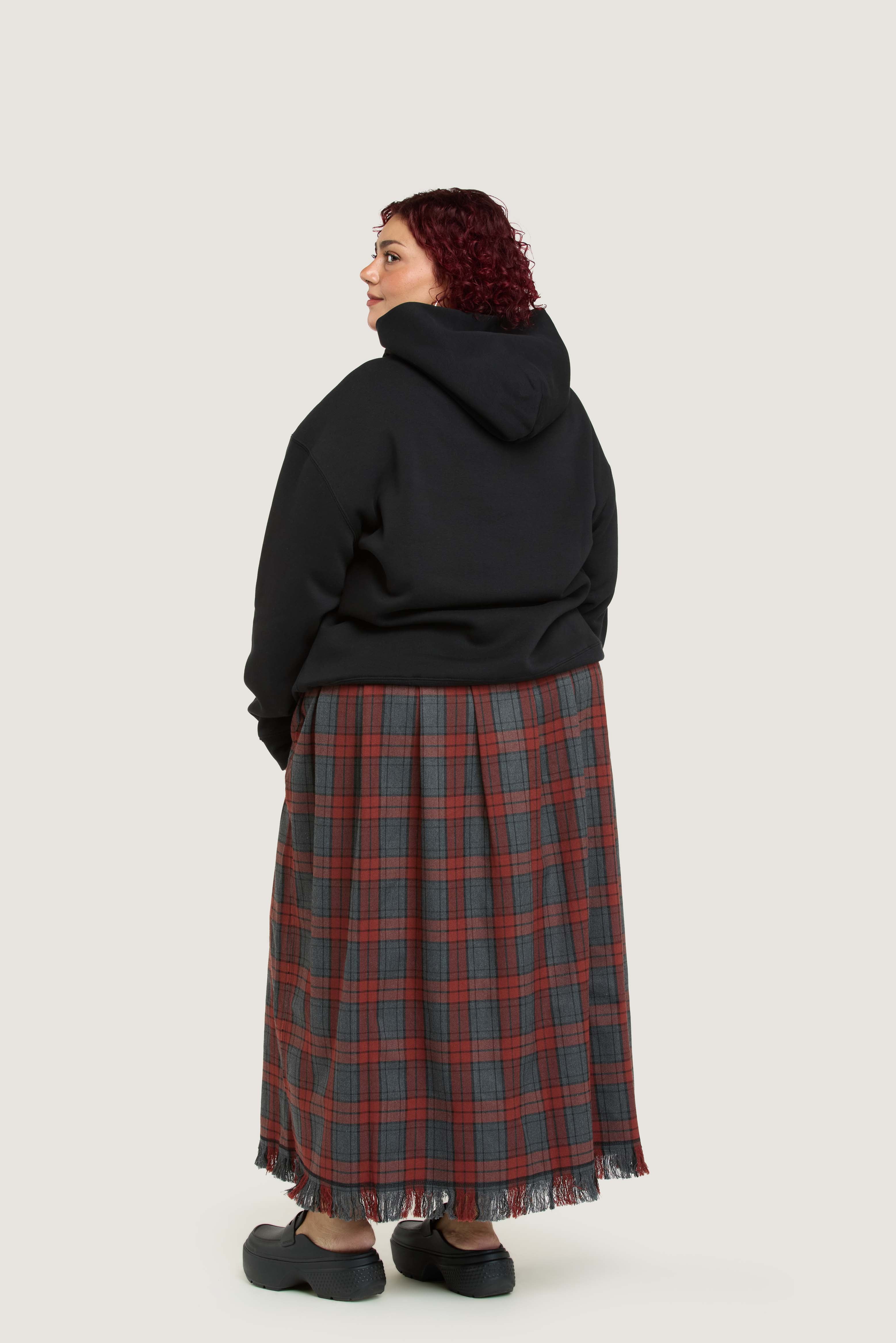 Blackout Gothic Hoodie - Black - Image 2