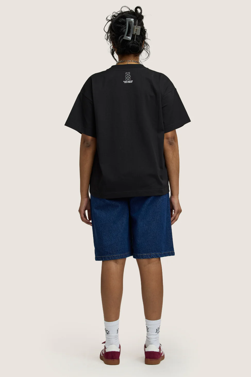 Care Forever Tee - Black - Image 2