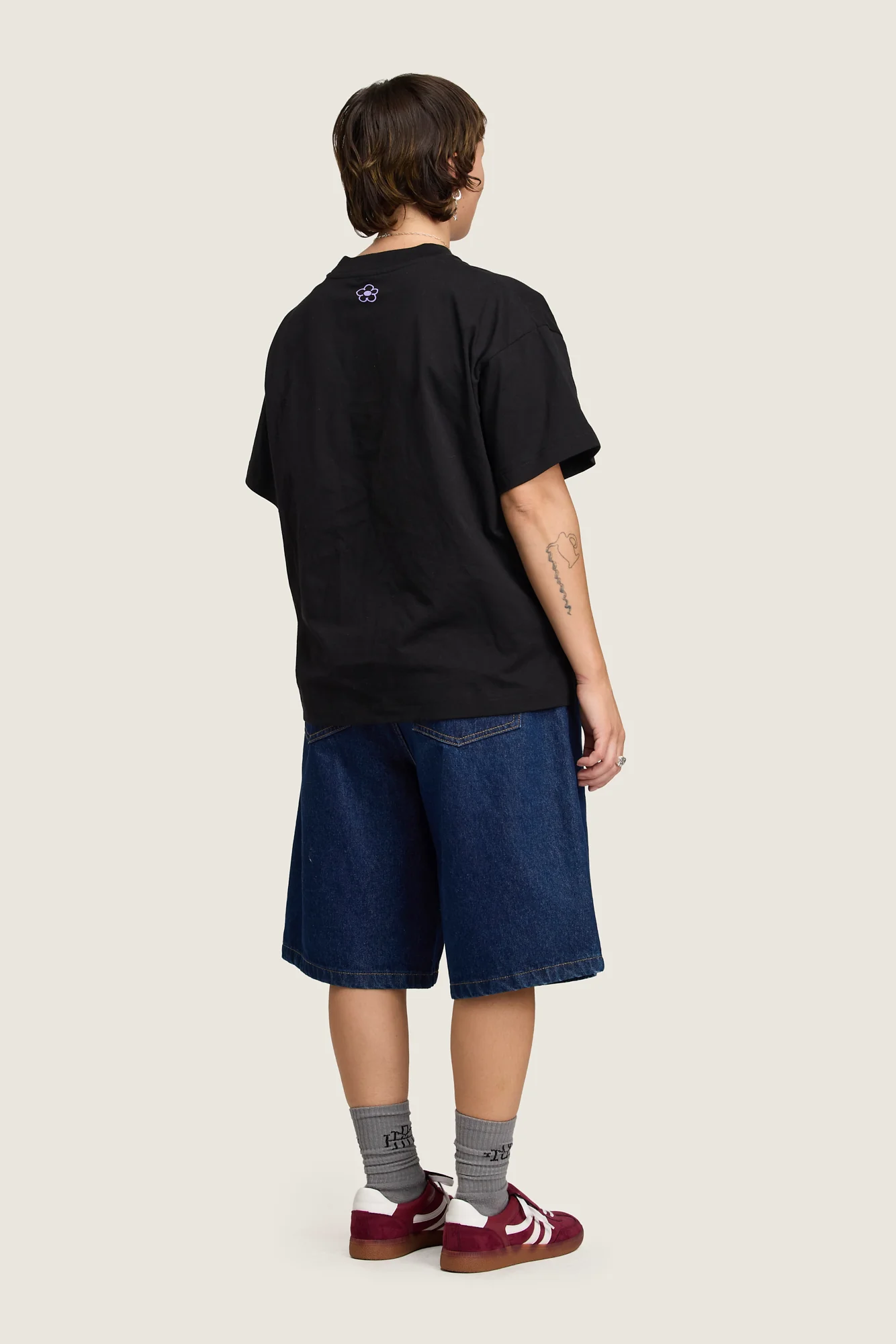 Message Tee - Black - Image 7