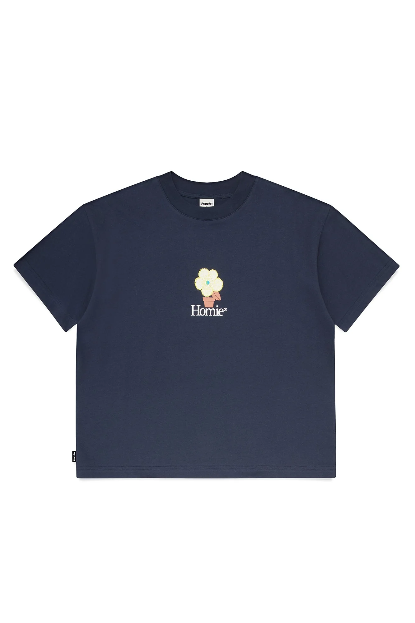 Earth Blossom Tee - Navy - Image 3