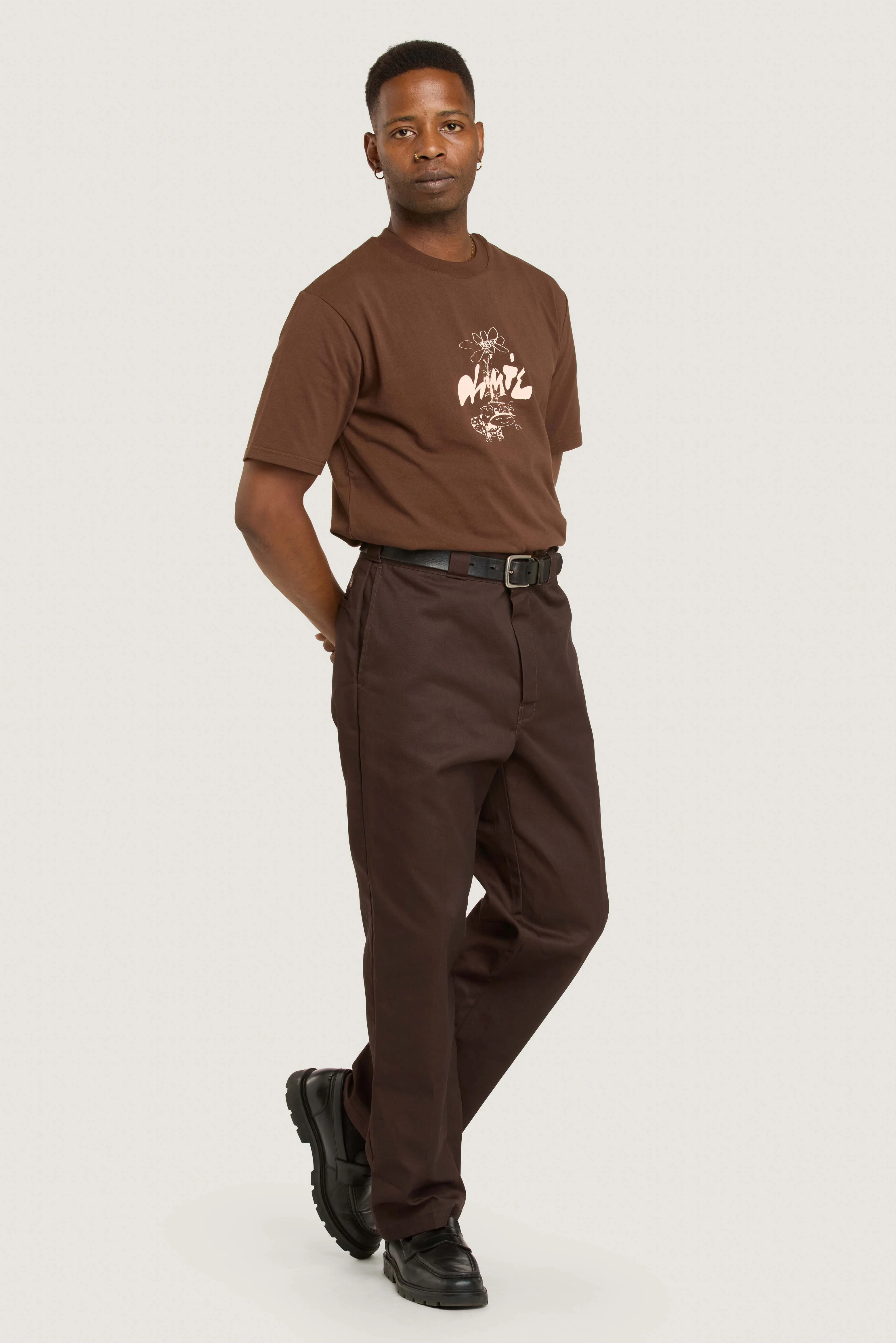 Everyone Tee - Chocolate - Image 3