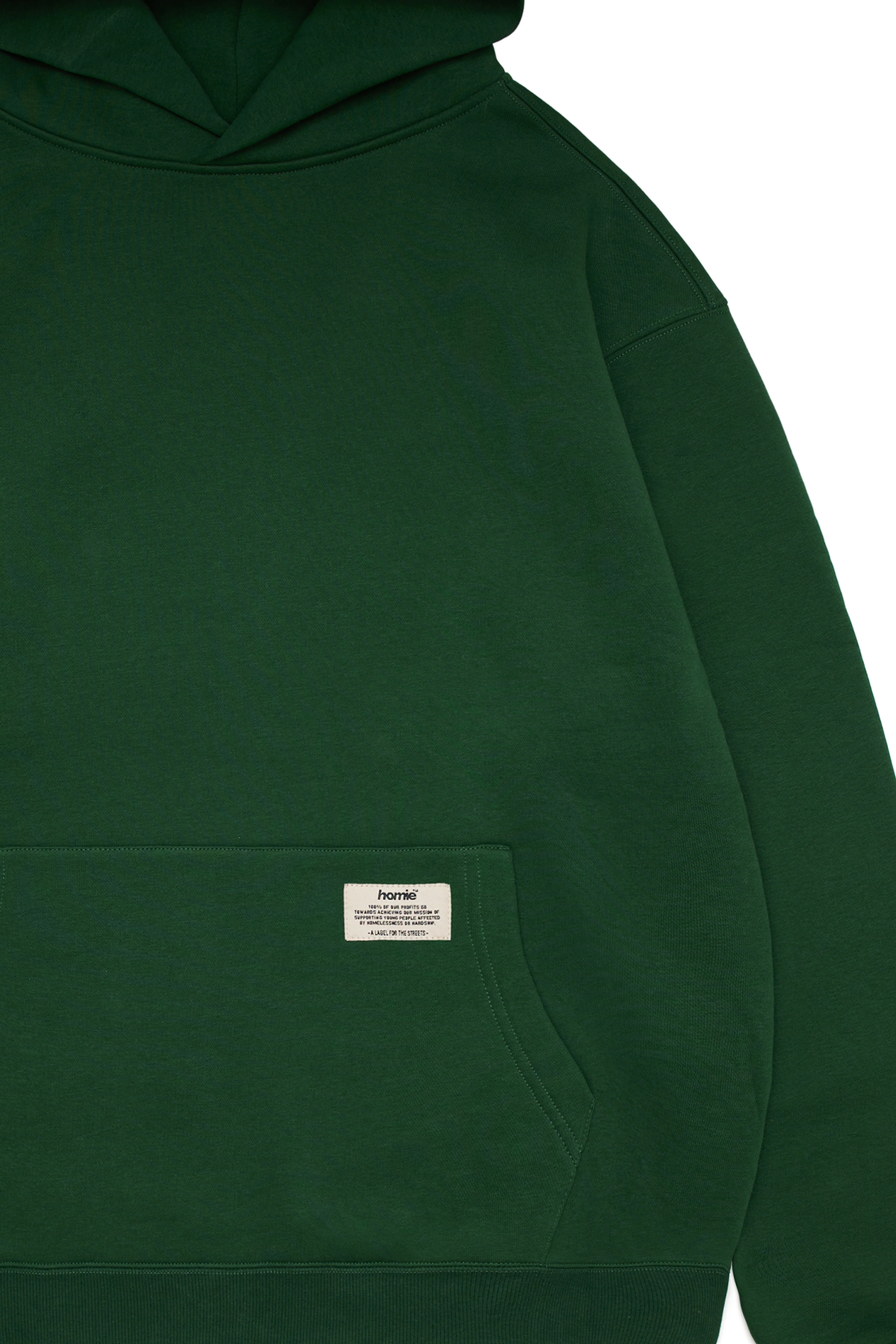 Heavy Weight Hoodie - Dark Green - Image 5