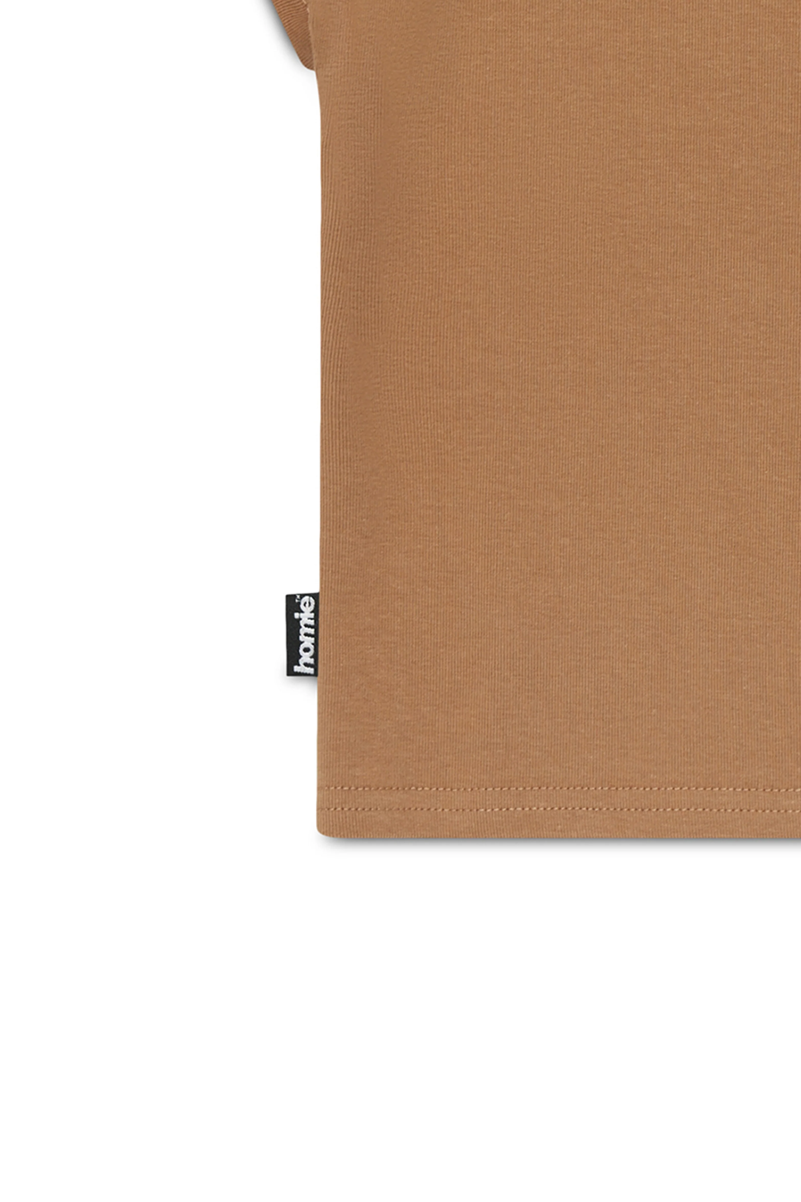 Looking Forward Baby Tee - Light Brown - Image 3