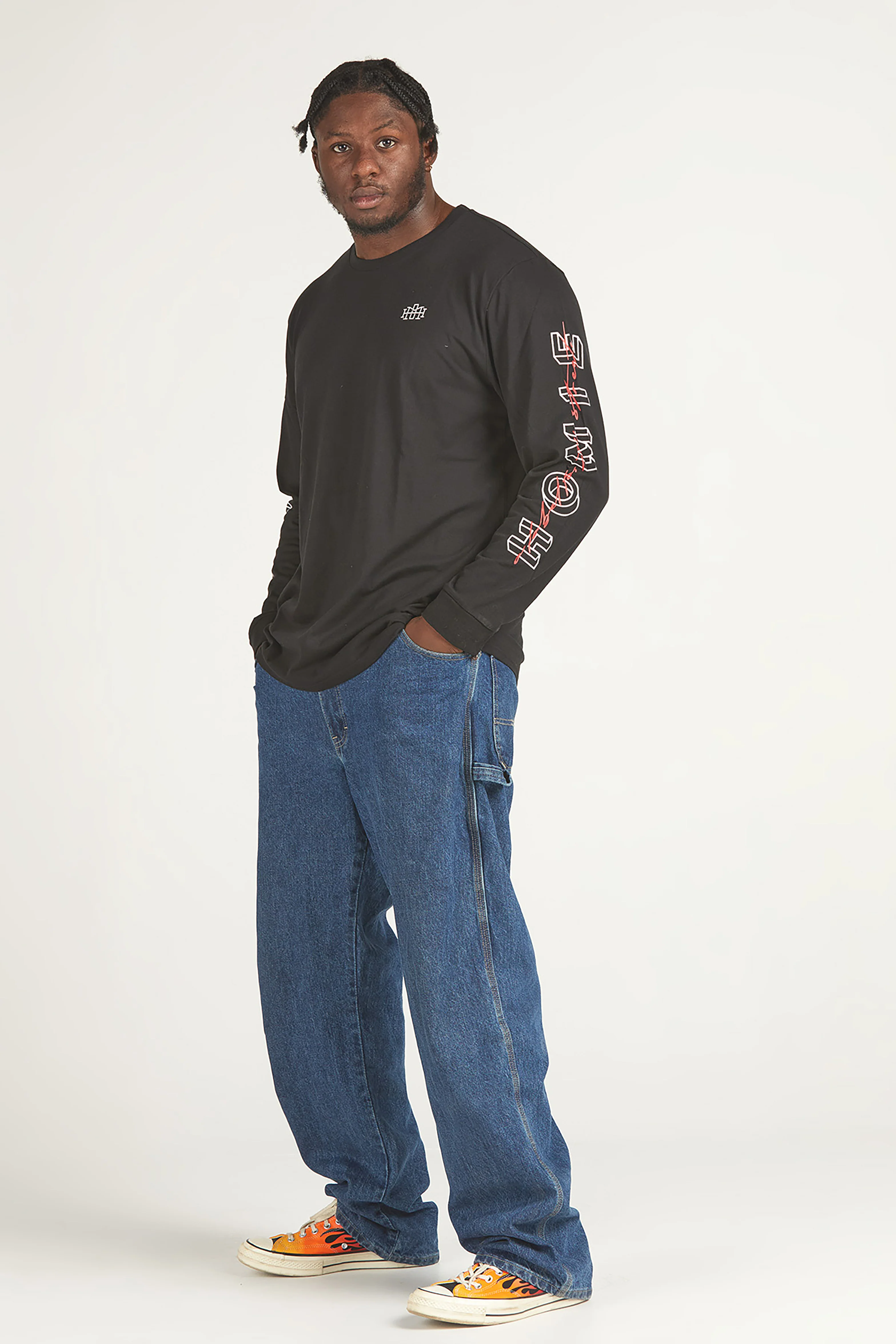 Monogram Black Long Sleeve (XS,S) - Image 3