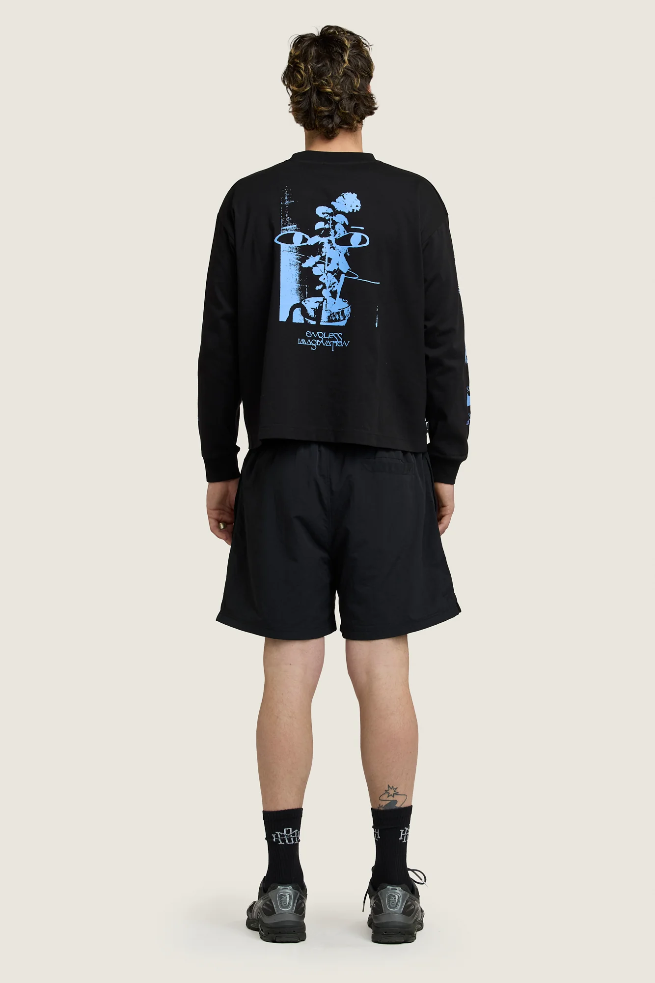 Endless Imagination LS Tee - Black - Image 2