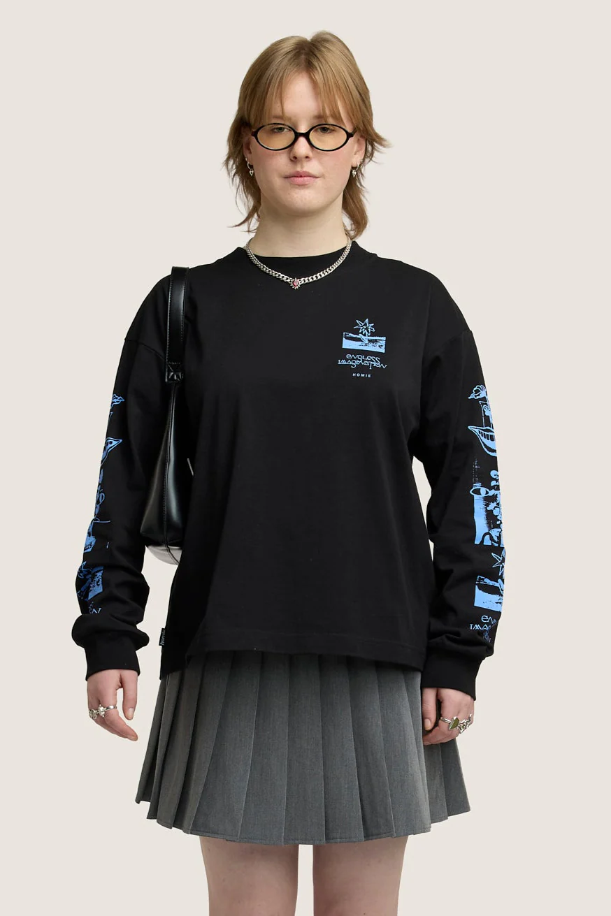 Endless Imagination LS Tee - Black - Image 3