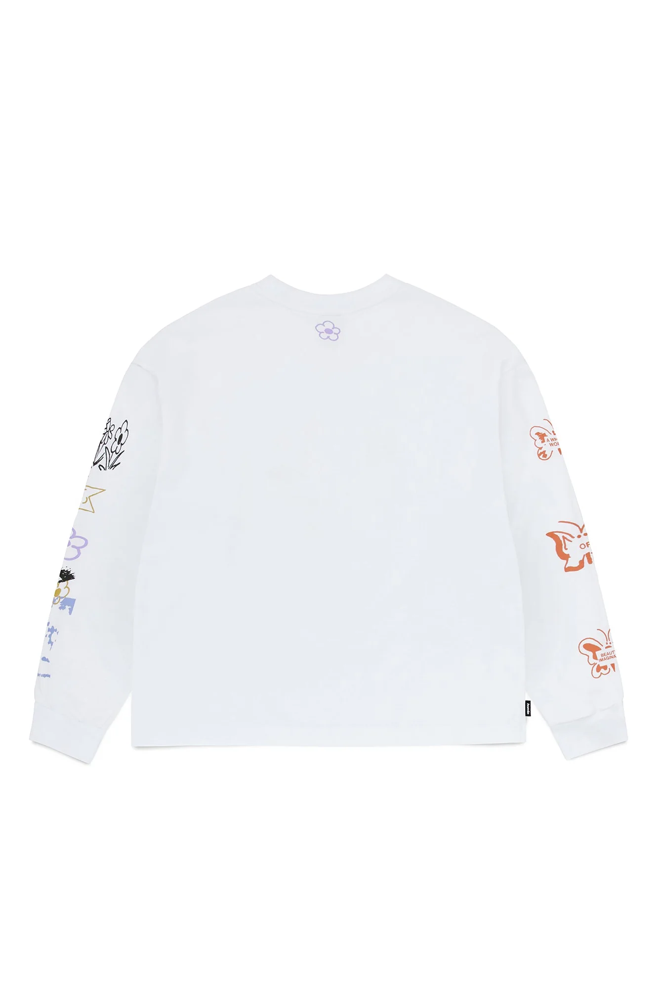 Message LS Tee - White - Image 2