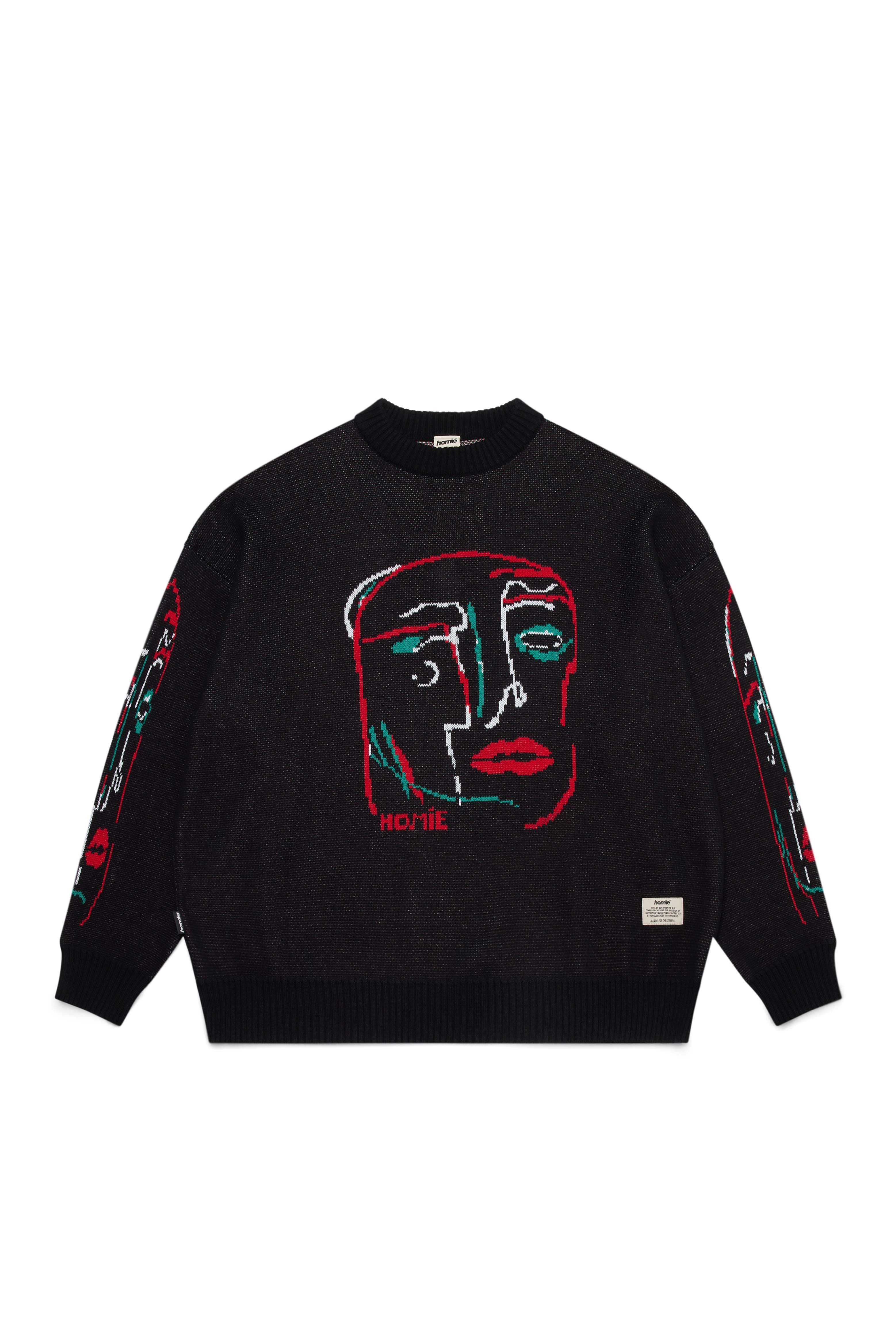 Scribble Knit - Black - Image 6