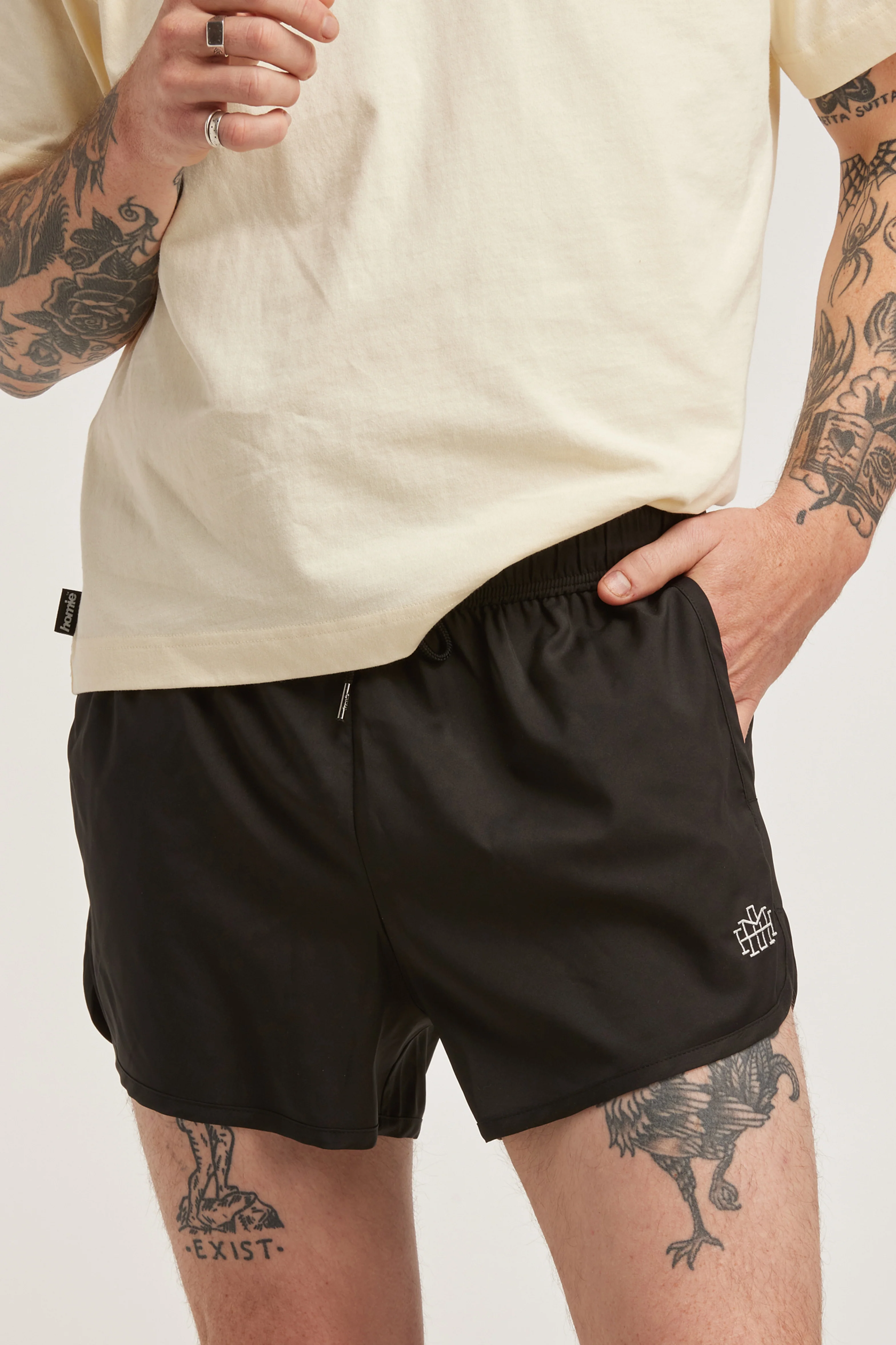 Track Shorts - Black - Image 4