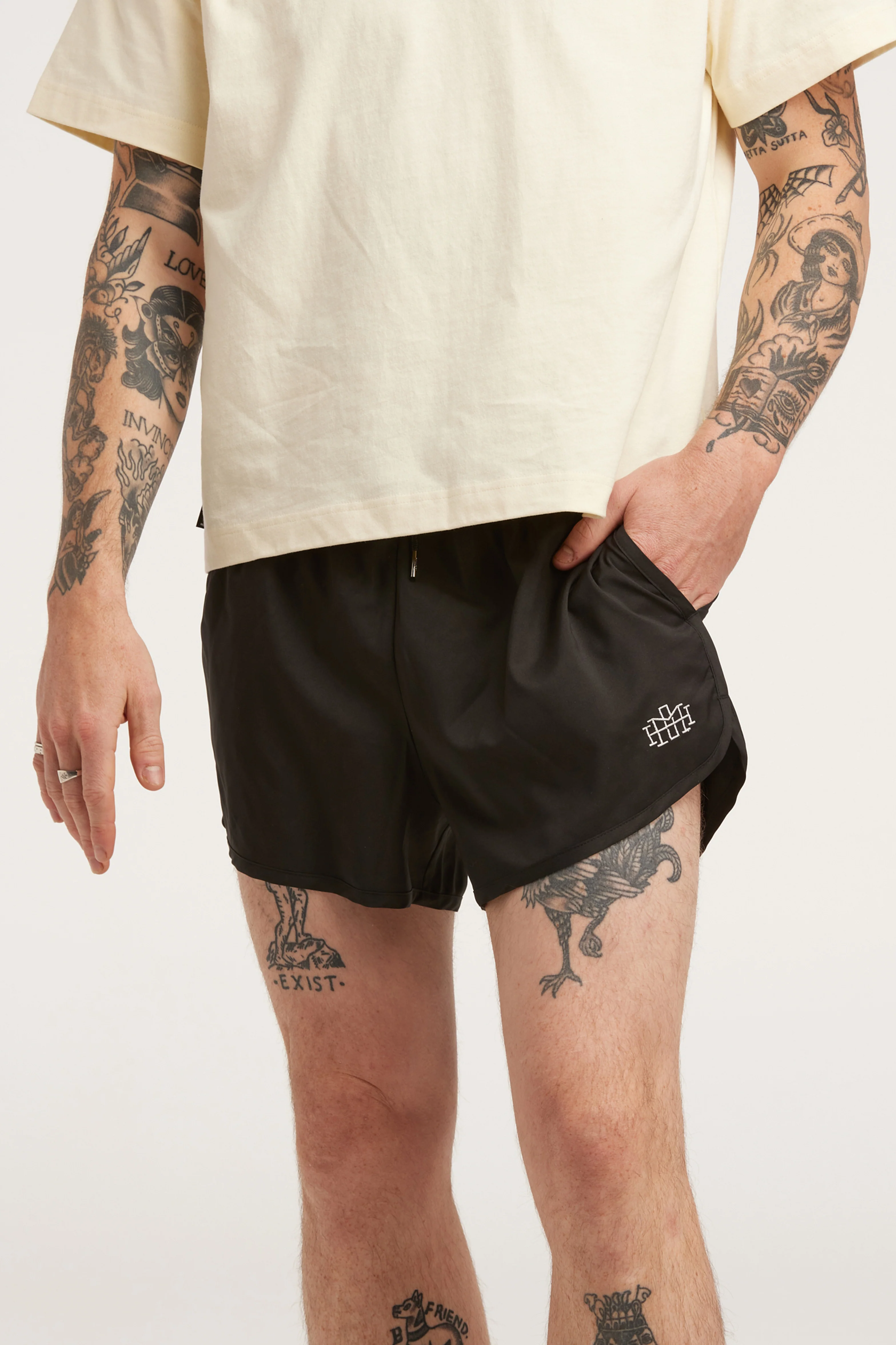 Track Shorts - Black - Image 7