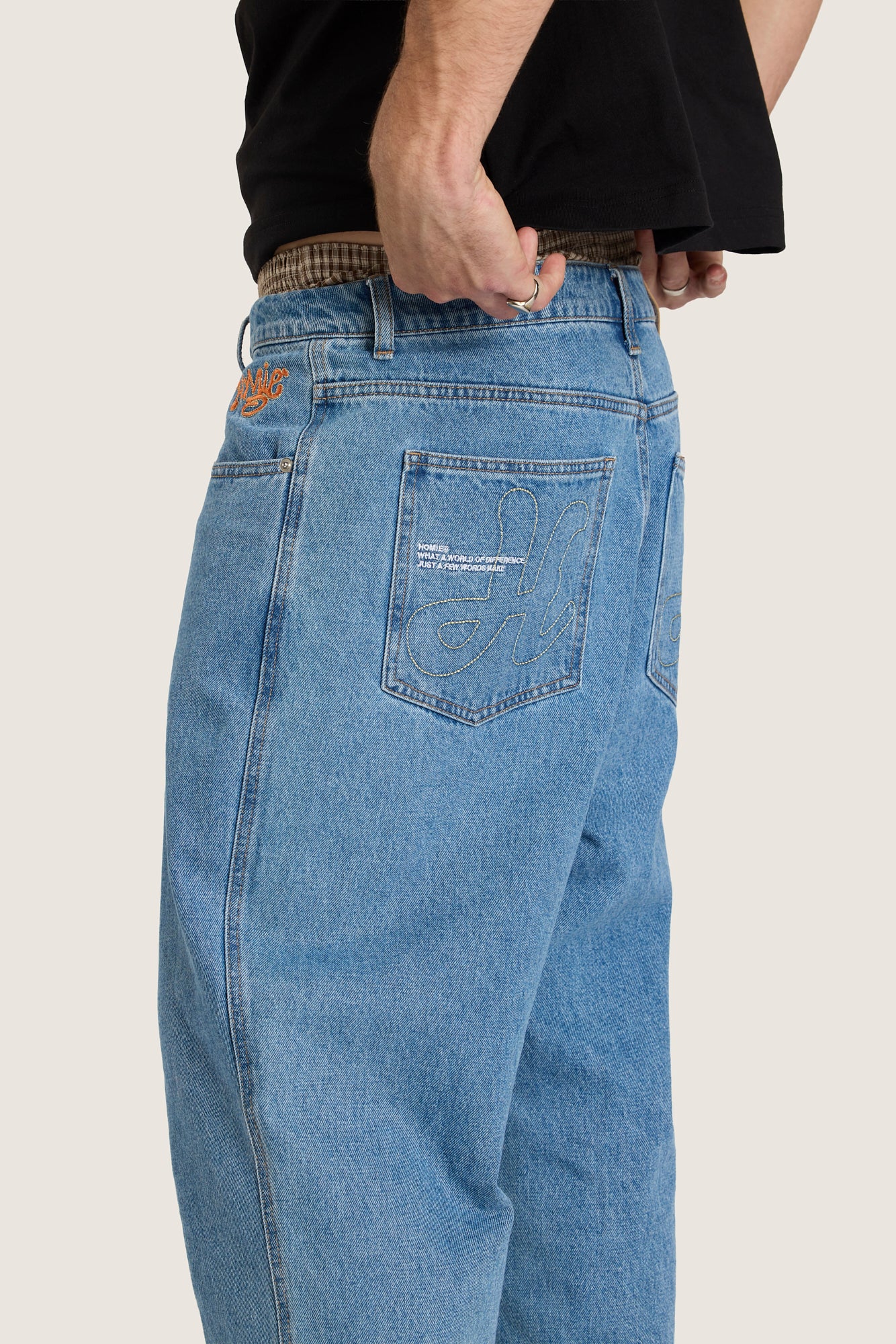 World of Difference Jeans - Medium Blue - Image 6