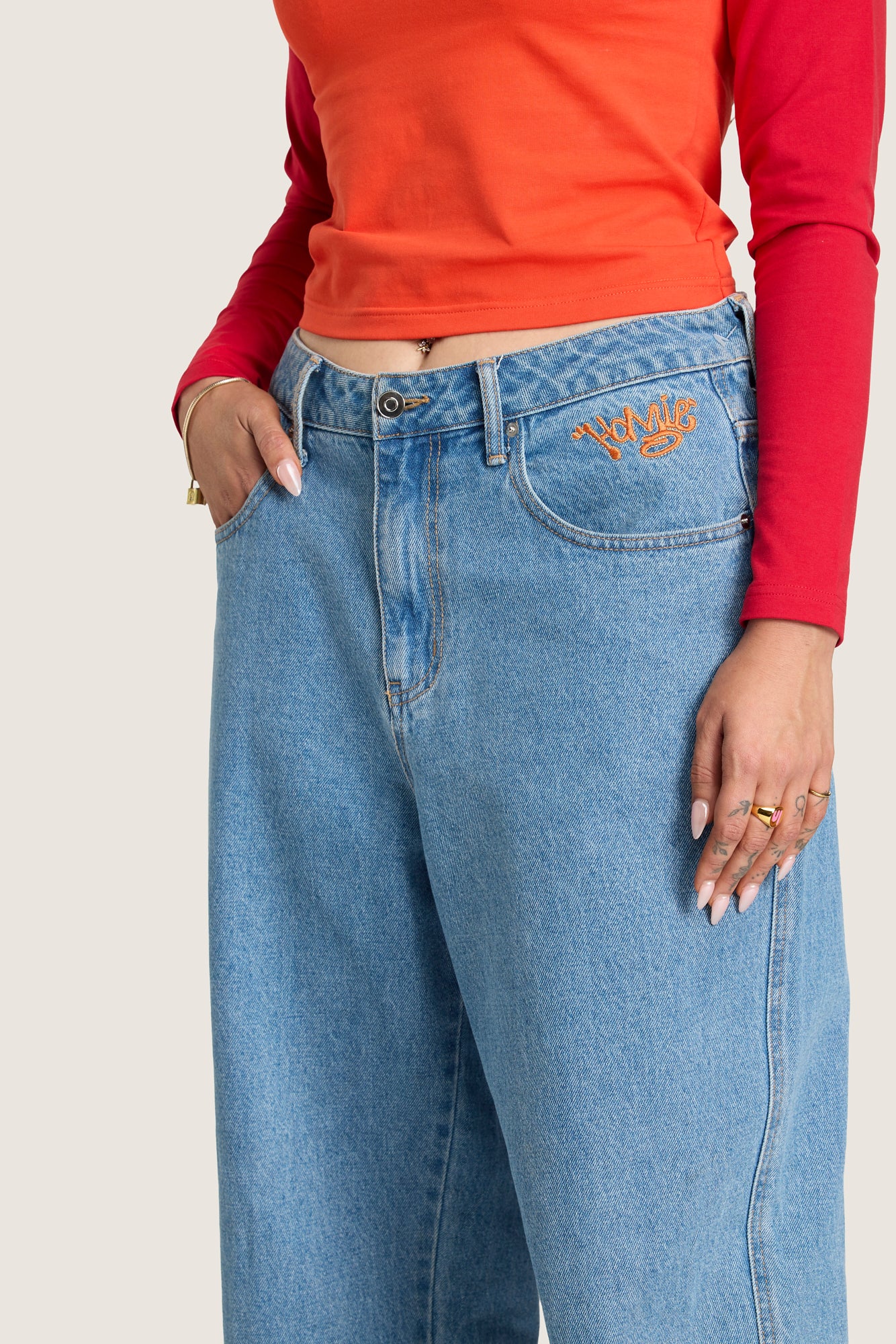 World of Difference Jeans - Medium Blue - Image 8